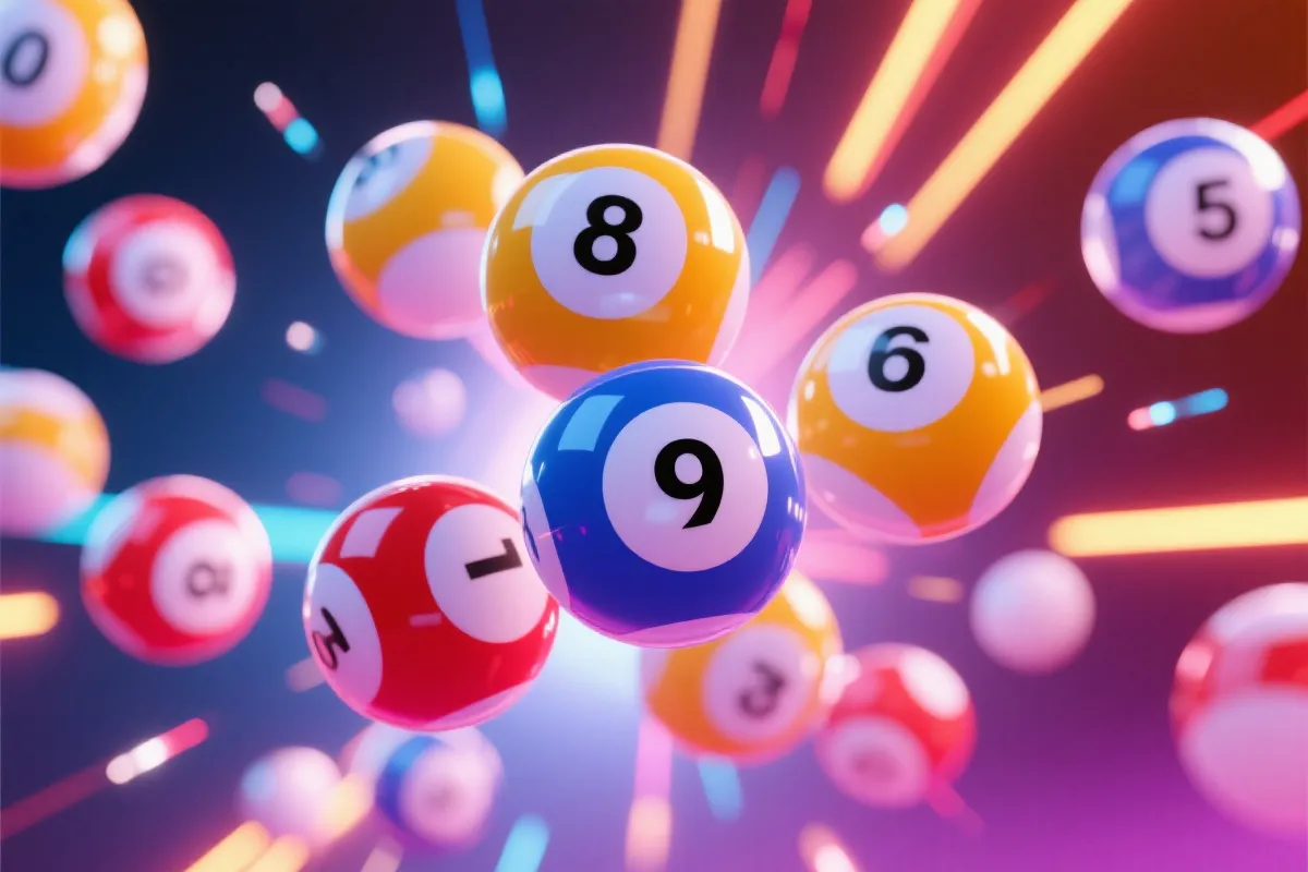 开奖公告与数据概览插画